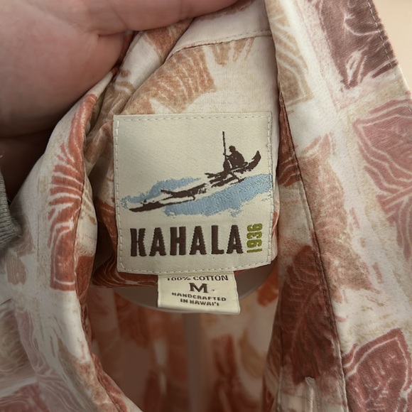 Kahala Hawaiian shirt size M - Picture 5 of 7